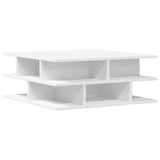 Coffee Table White 70x70x29 cm Engineered Wood 840744