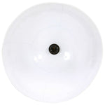 Hanging Lamp 25 W White Round 48 cm E27 320566
