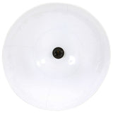 Hanging Lamp 25 W White Round 48 cm E27 320566