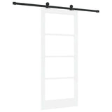 Sliding Door Manual ORKDAL White 86 x 198.5 cm Wood and metal 3332032