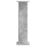 Plant Stand Concrete Grey 30.5 x 30 x 100.5 cm Engineered Wood 899750