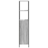 Bathroom Cabinet with Shelves Grey Sonoma 36x35x165 cm 861910