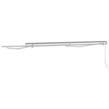 Awning Frame Manual White 350 x 250 cm Aluminium 143045