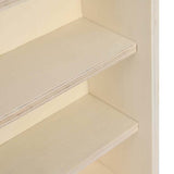Wall Display Case with Shelf Beige 60 x 8.5 x 54 cm Plywood 42015626