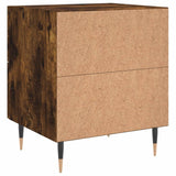 Bedside Cabinet Smoked Oak 40x35x47.5 cm Engineered Wood 827270