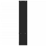 ZNTS Wall Shelf Black 96x12x64 cm Engineered Wood 840801