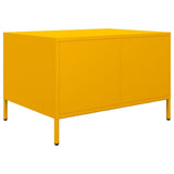 TV Cabinet Mustard Yellow 68x50x43.5 cm Cold-rolled Steel 851241
