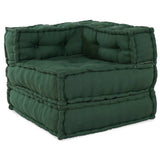 Modular Sofa 2 pcs Green 140 x 70 x 56 cm Fabric 3315076