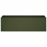 Garden Planter 2 pcs Olive Green 80 x 30 x 30 cm 8005211
