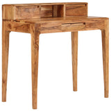 Writing Desk with Drawers Solid Wood 88x50x90 cm 244959