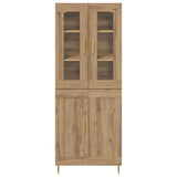 Highboard 2 pcs Artisan Oak Engineered Wood 3416047