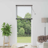 Venetian Blinds Height Adjustable Black 220 x 90 cm Aluminium 42006170