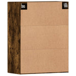 Wall Mounted Cabinets 2 pcs Smoked Oak Engineered Wood 3197902