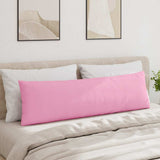 Sofa Pillows 2 pcs Pink 145 x 40 cm Fabric 42013840