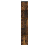 Bookcase Smoked Oak 72x28x172 cm Engineered Wood 3213654
