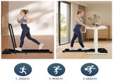Folding Treadmill for Home Office Use,Under Desk Treadmill,1-6KM/H, Portable Walking Running MS299008AAB