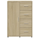 Sideboard Sonoma Oak 60x31x84 cm Engineered Wood 840508