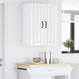 Wall Cabinet LUCCA 2 pcs High Gloss White 30 x 31 x 80 cm 885014
