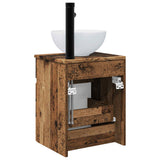 Wall-mounted Sink Vanity Old Wood 39 x 41 x 64.5 cm 890560