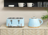 3000W 1.7L Kettle & 4 Slice Toaster, Kettle and Toaster Set with 7 Browning Controls and Crumb Tray, T3398P378859