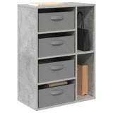 Sideboard with Drawer Concrete Grey 60 x 33.5 x 84 cm 8000471