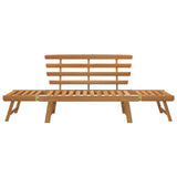 Garden Bench Brown Solid acacia wood Large 316471