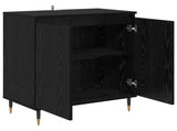 Sideboard Black Oak 60 x 35 x 70 cm Engineered Wood 882597