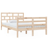 3101278 Bed Frame without Mattress Solid Wood 120x200 cm