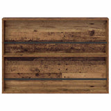Magazine Rack 2 pcs Old Wood 100 x 12 x 70 cm Engineered Wood 890861