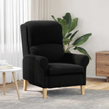 Armchair Black 76 x 94 x 102 cm Sharpa Fabric 42009855