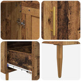 Highboard Old Wood 69.5 x 31 x 115 cm Engineered Wood 882559