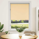 Roller blind blackout 124.4x175 cm Fabric Width 120 cm beige 240125