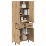 Highboard 2 pcs Artisan Oak 69.5 x 34 x 180 cm Engineered Wood 3415977