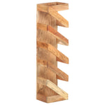 ZNTS Wine Rack for 5 Bottles Solid Acacia Wood 321626