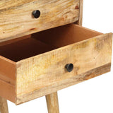 Sideboard 85x40x71 cm Solid Mango Wood 286242