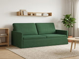 2 Seater Sofa Jungle Green 150 x 81 x 82 cm Corduroy Fabric 42041104