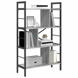 Bookshelf Grey Sonoma 75 x 30 x 123.5 cm Engineered Wood 883967