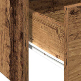Coffee Table Old Wood 102 x 55 x 43.5 cm Engineered Wood 862731