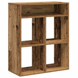 Book Cabinet Old Wood 66x31x80 cm Engineered Wood 860299