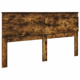 Headboard with Headboard Smoked Oak 180 cm Engineered Wood 887429