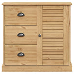 Highboard VIGO 78x40x175 cm Solid Wood Pine 3188304