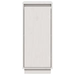 Sideboards 2 pcs White 31.5x34x75 cm Solid Wood Pine 813353