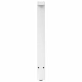 Dining Table Legs A-Shaped 2 pcs White 60x cm Steel 4012849