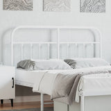 Metal Replace Headboard White 140 cm 352660