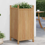 Planter 40x40x80 cm Bamboo 366466