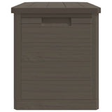 Outdoor Cushion Box Brown 77.5x44.5x53 cm Polypropylene 366604