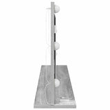 Vanity Mirror Rectangular Grey Sonoma 100 x 45 x 18 cm 868330