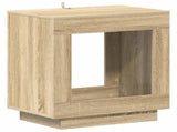 Side Table Sonoma Oak 60 x 40 x 65 cm Engineered Wood 899897