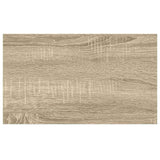 Floating Wall Shelves 4 pcs Oak and White 50x23.5x3.8 cm MDF 326575