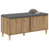 Hall Bench Artisan Oak 100 x 38 x 46 cm 891543